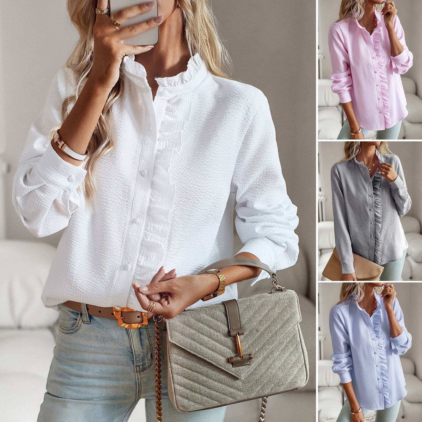 EMA - BLOUSE ÉLÉGANTE