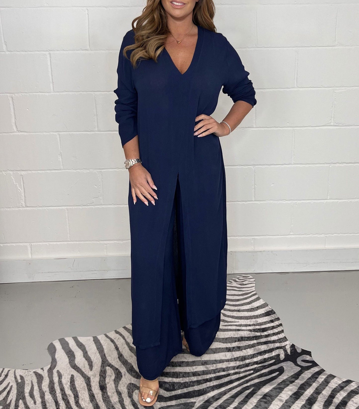 Tendance Subtile – Set Long Haut et Pantalon