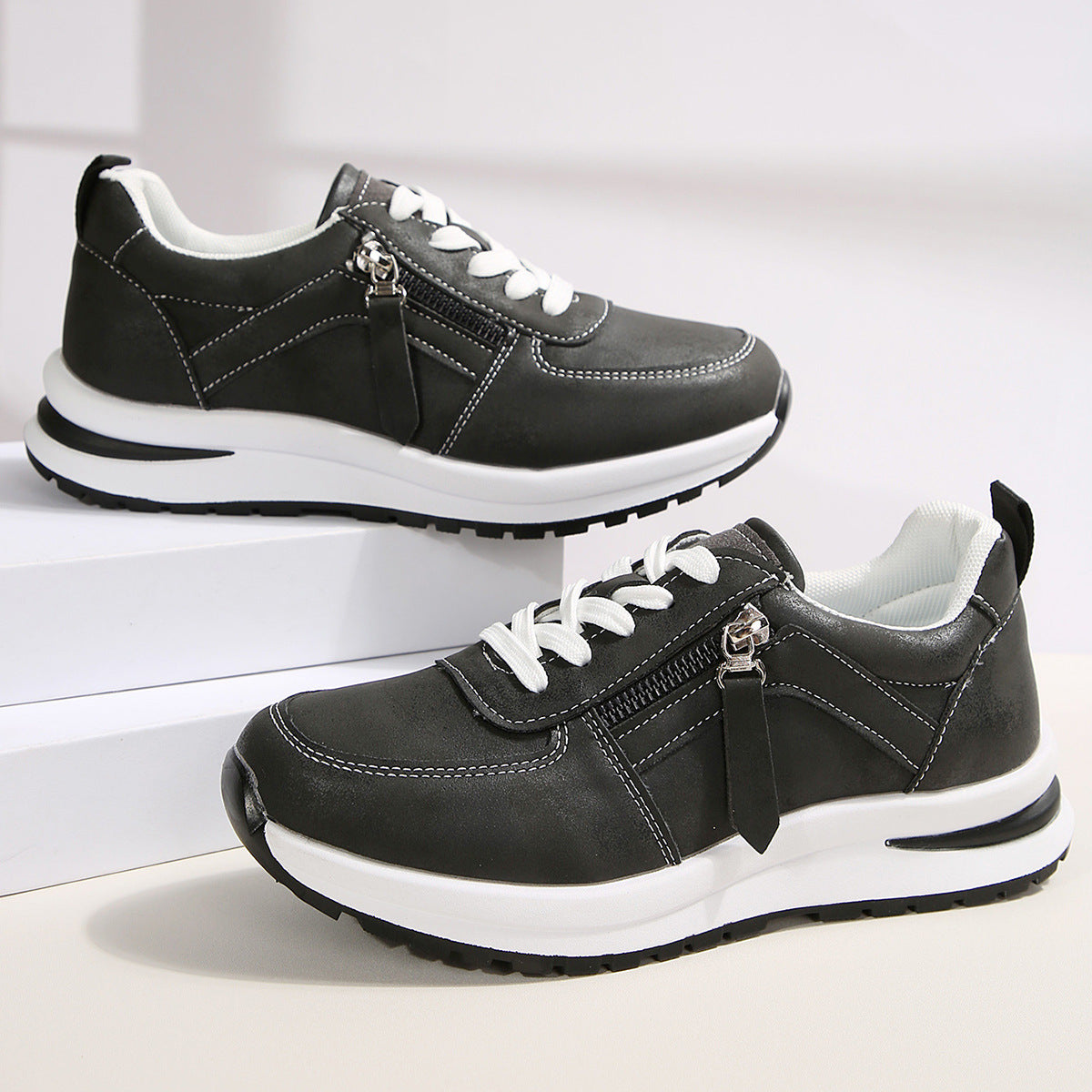 Chaussures Chic à Lacets pour Femme