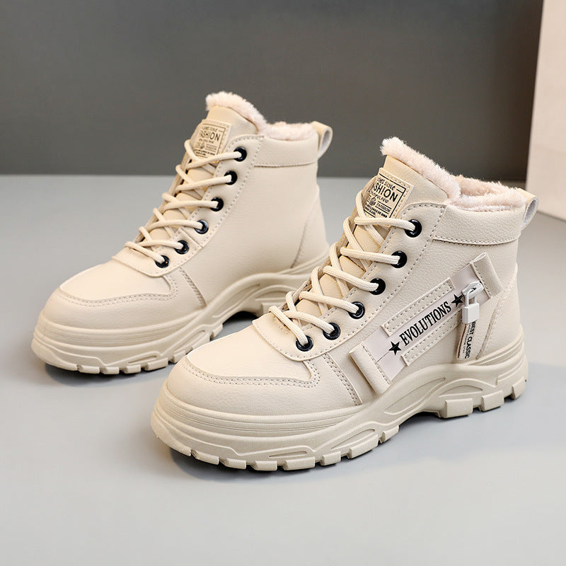 Chaussures Evolution Doublées En Laine Polaire