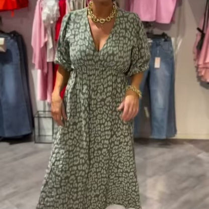 Robe Imprimée Élégance Bohème