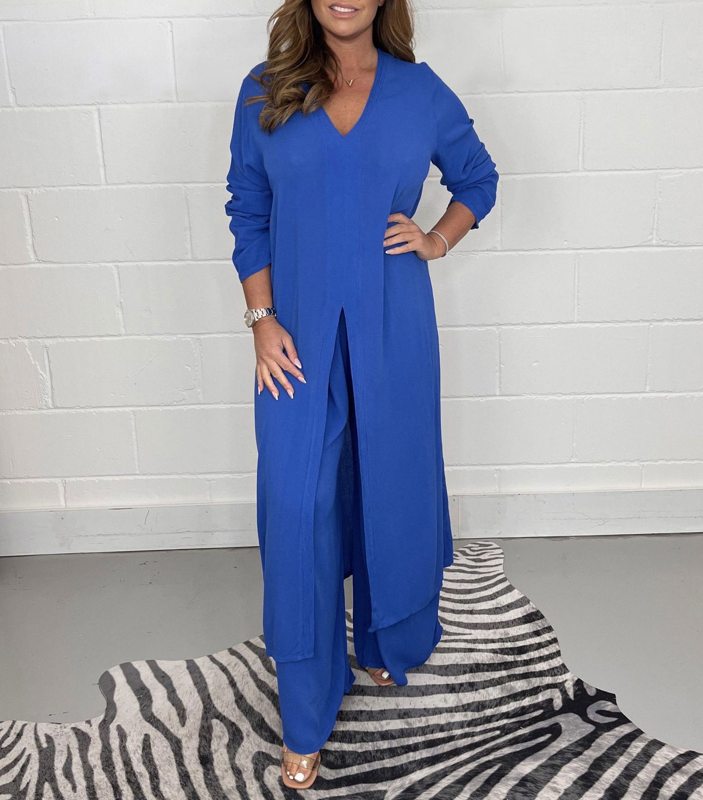 Tendance Subtile – Set Long Haut et Pantalon