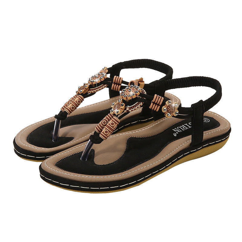 Sandales d’Été Femme – Artisanales, Plates & Ultra Confortables