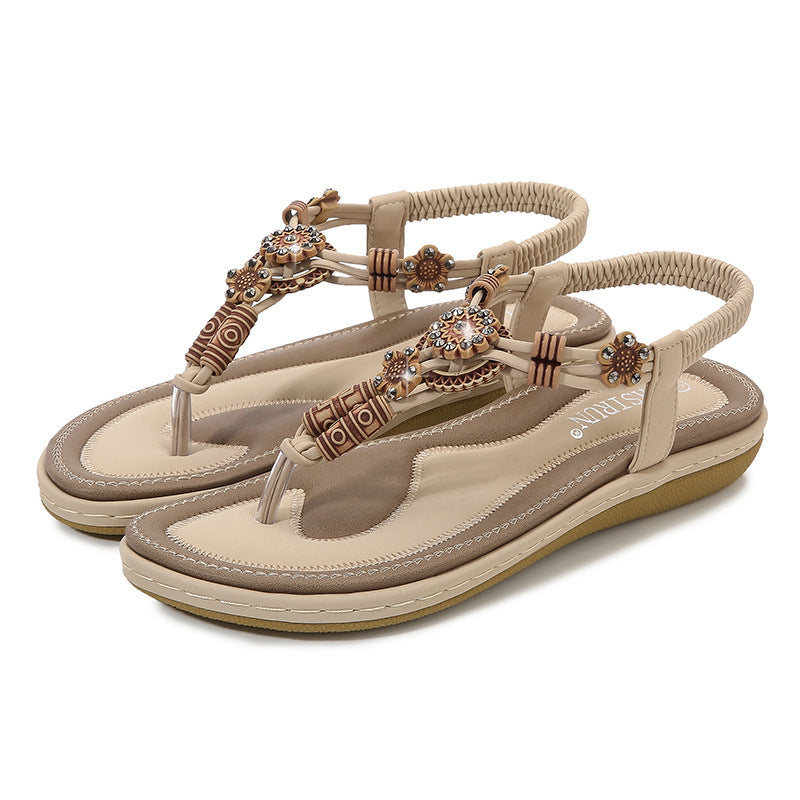 Sandales d’Été Femme – Artisanales, Plates & Ultra Confortables