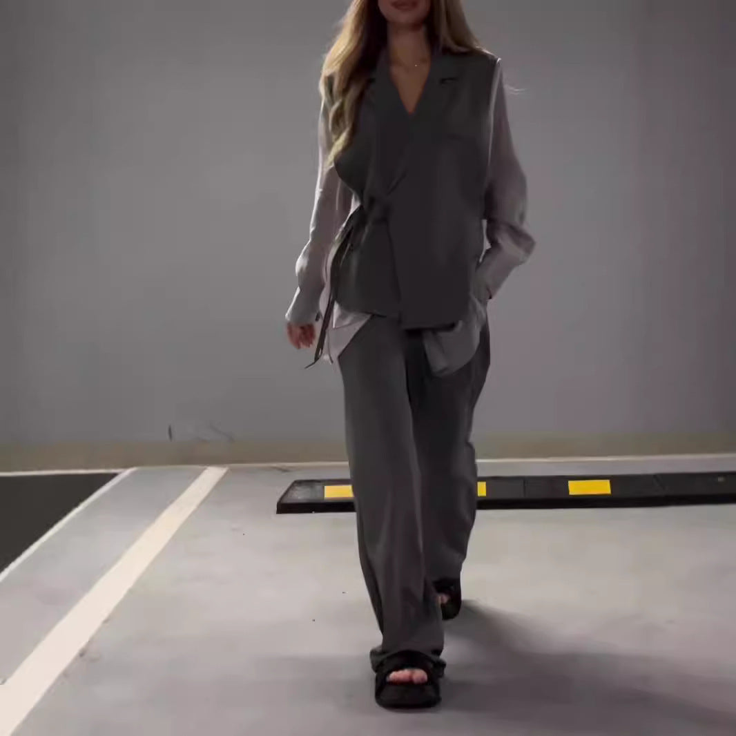 Ensemble Pantalon Fluide & Haut Tendance