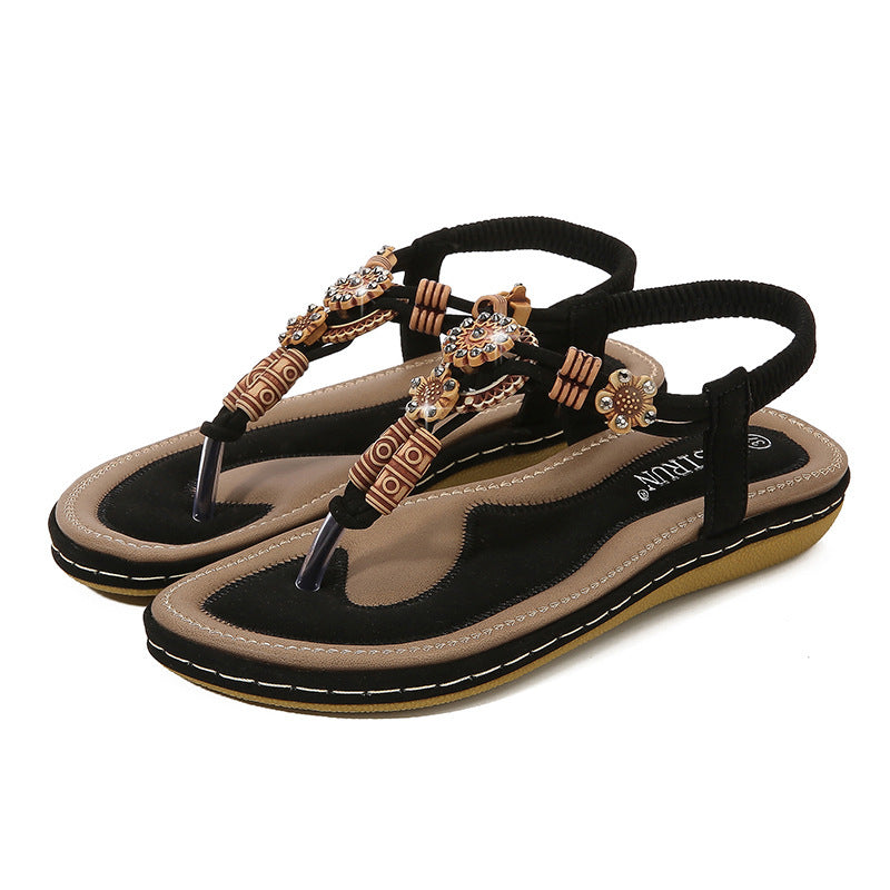 Sandales d’Été Femme – Artisanales, Plates & Ultra Confortables